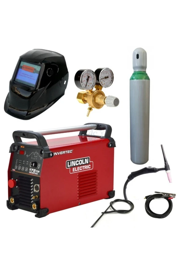 Invertec 175-tp Hava Soğutmalı Dc Pulse Argon Tıg Kaynak Makinesi Set