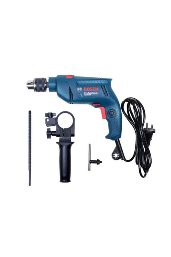 Gsb 550 Darbeli Matkap 500 Watt + 15 Parça Matkap Ucu Seti - 2