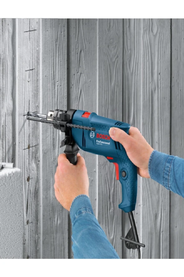 Bosch Profesyonel Seri Darbeli Matkap + 41 Parça X-Line Delme Vidalama Matkap Ucu Lokma Seti - Resim 4