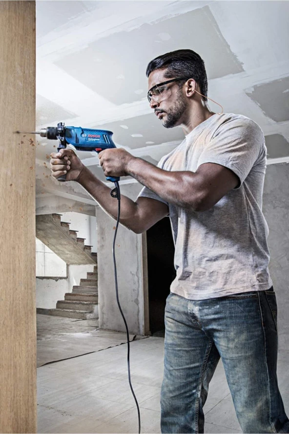 Bosch Gsb 550 Darbeli Matkap 500 Watt - Resim 3