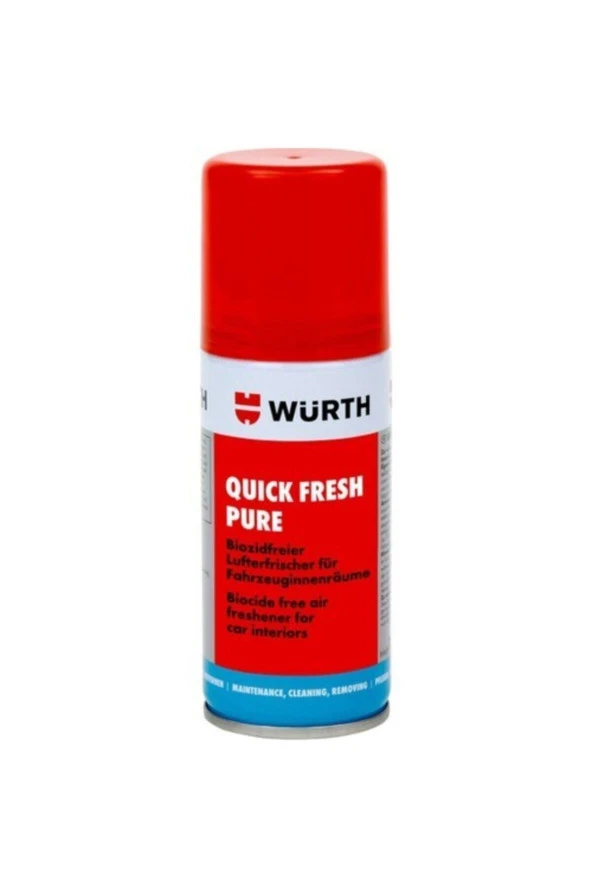 Würth Sarı Oto Yıkama Süngeri Sentetik Güderi Bezi ve İçi Tazeleme Spreyi Seti 100 ml - Resim 4