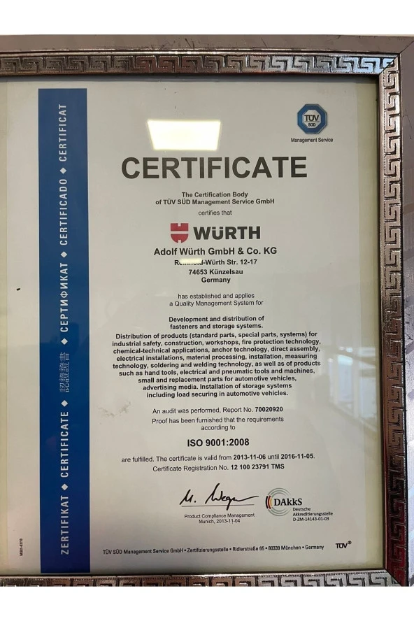 WÜRTH CAM TEMİZLEME SABUNU KONSANTRE CAM TEMİZLEMEYİCİ 32ML - Resim 2