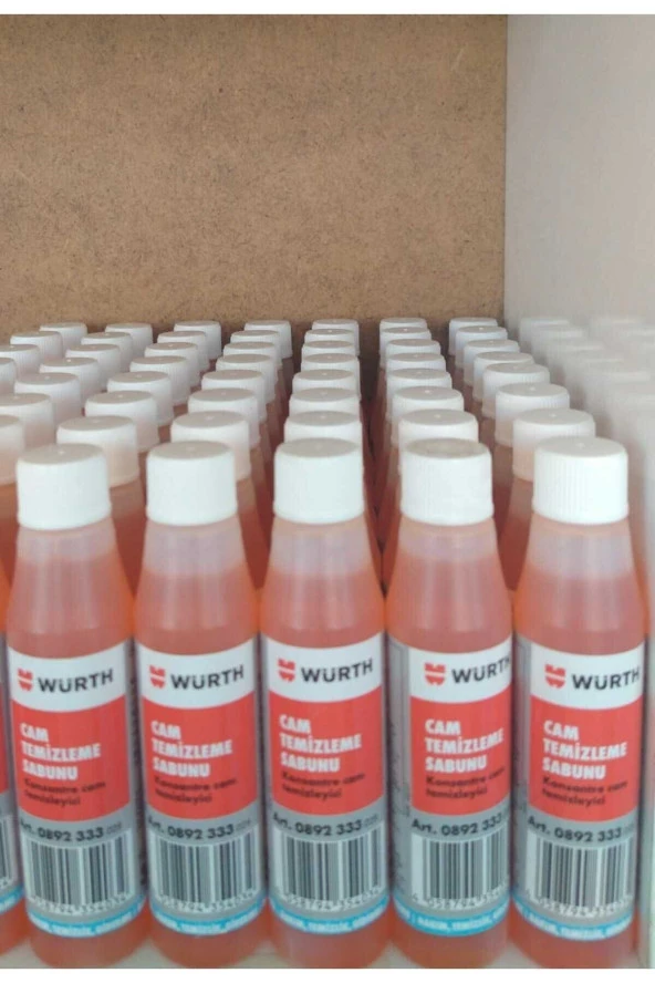 Orjınal Würht 10x Cam Temizleme Sabunu 32 ml - Resim 3