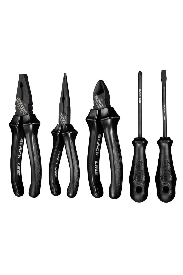 İzeltaş 13000005133 Black Line Pense Tornavida Seti 5 Parça - 3