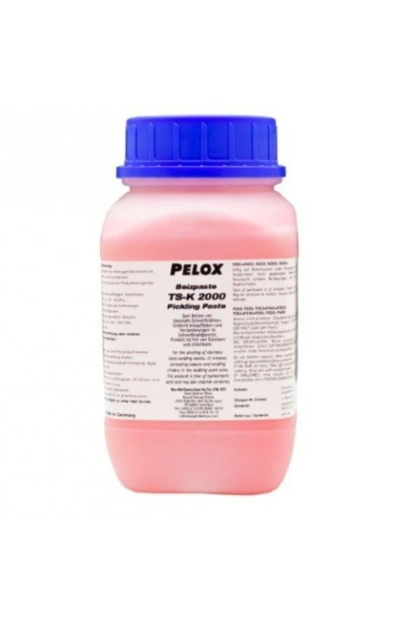 Pelox Ts-k 2000 Paslanmaz Kaynak Temizleme Jeli