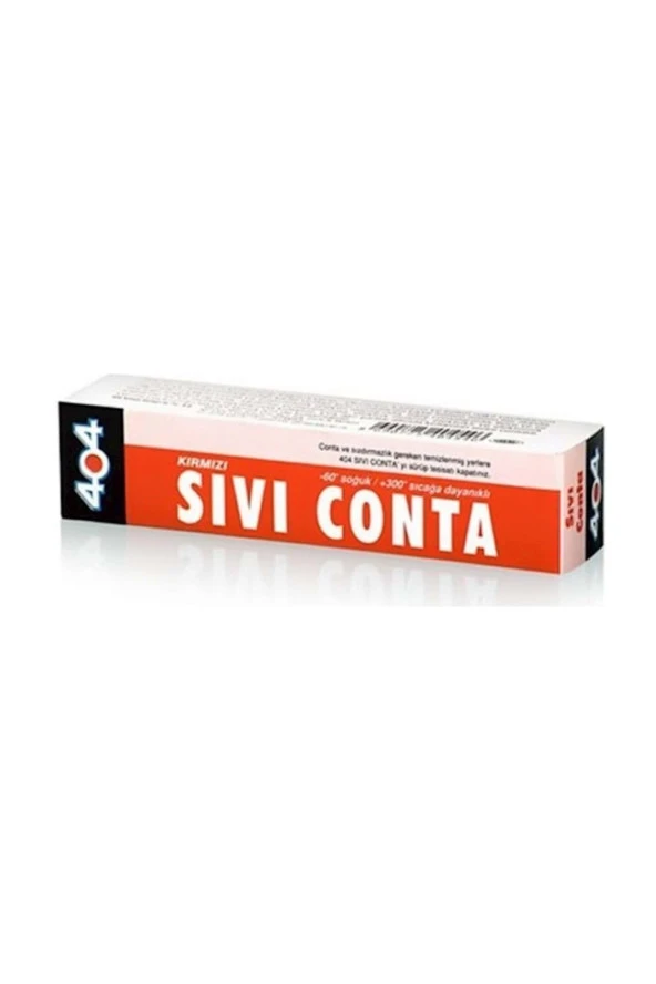 404 Sıvı Conta Kırmızı 80 Gr