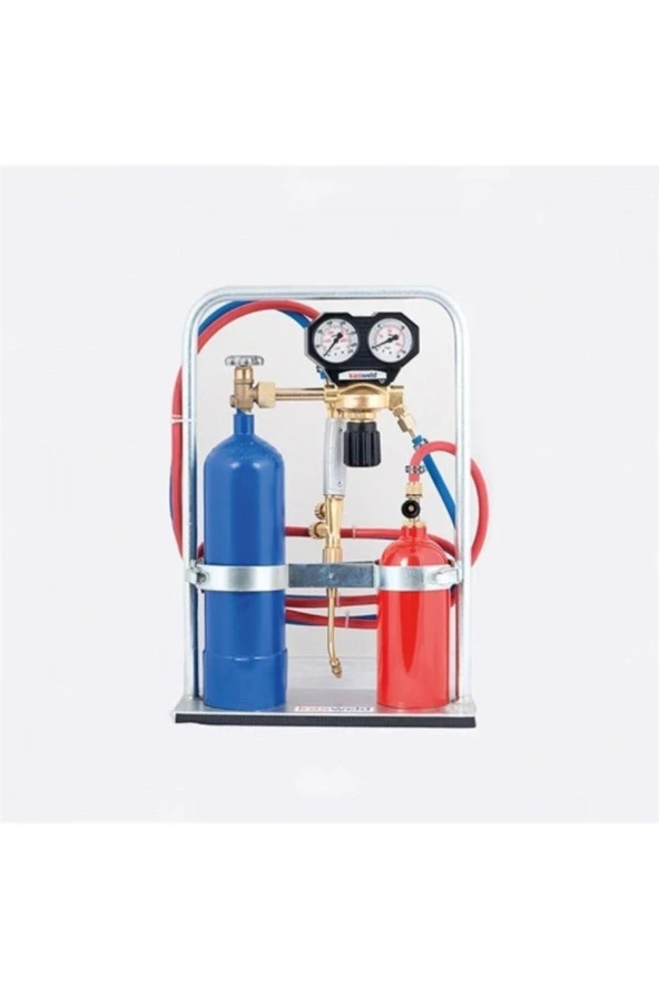 Kasweld 9510 Mini Kaynak Seti (OKSİJEN-PROPAN) 5 Lt