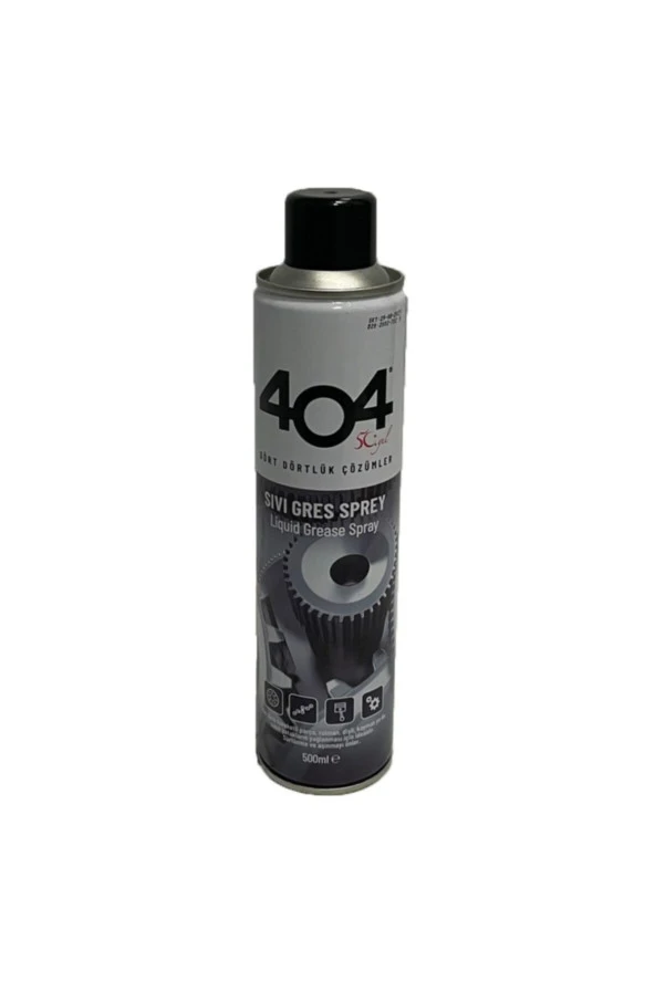 404 Sıvı Gres Yağı Sprey 400 Ml - Resim 2