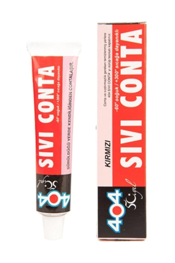 404 Sıvı Conta 45 Gr. Kırmızı