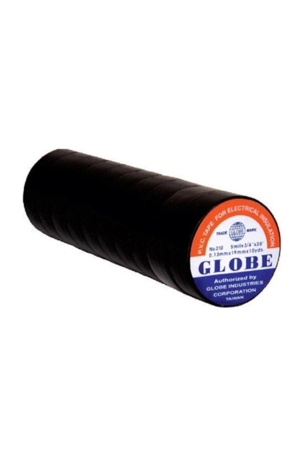 Globe Elektrik Izole Bandı Siyah 10 Lu
