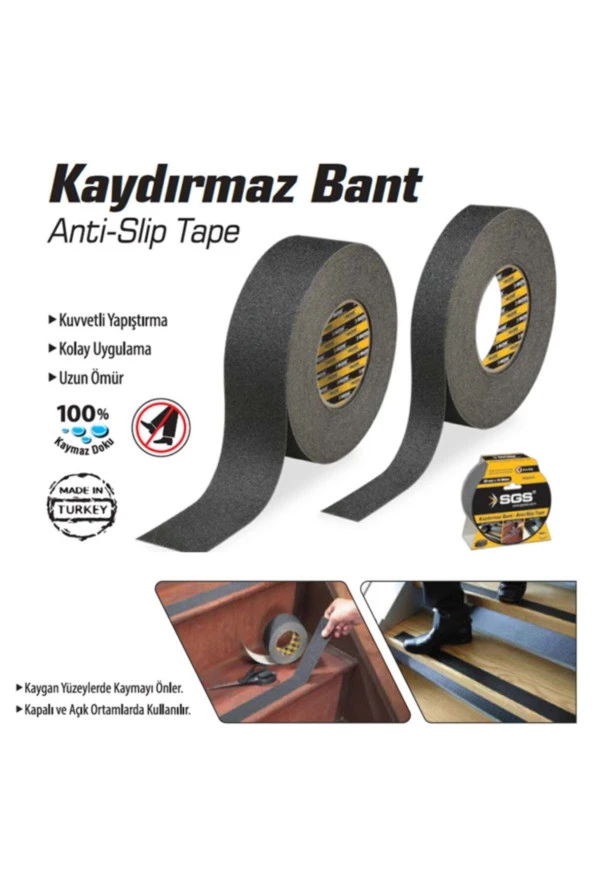 Kaydırmaz Bant 25mm X 15 Metre