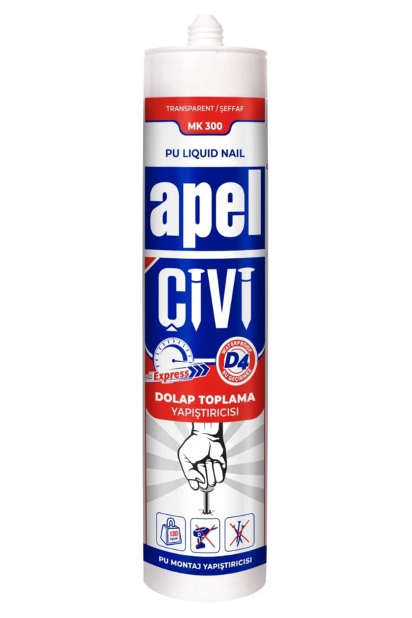 Mitre Apel Pu Sıvı Çivi Net 330 Gr