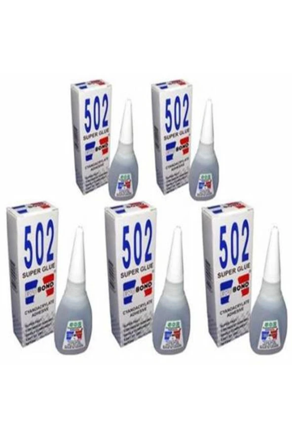 502 Japon Yapıştırıcısı 20 Gr (5'li Paket)