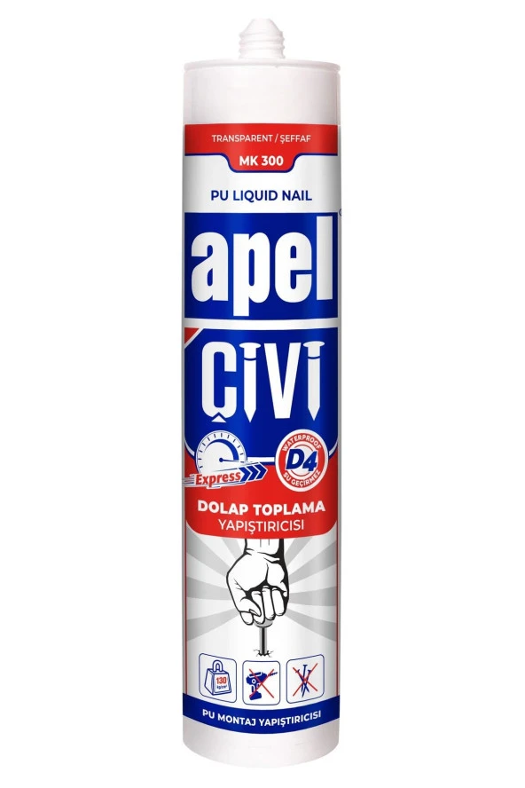Mitre Apel Pu Sıvı Çivi Net 330 Gr