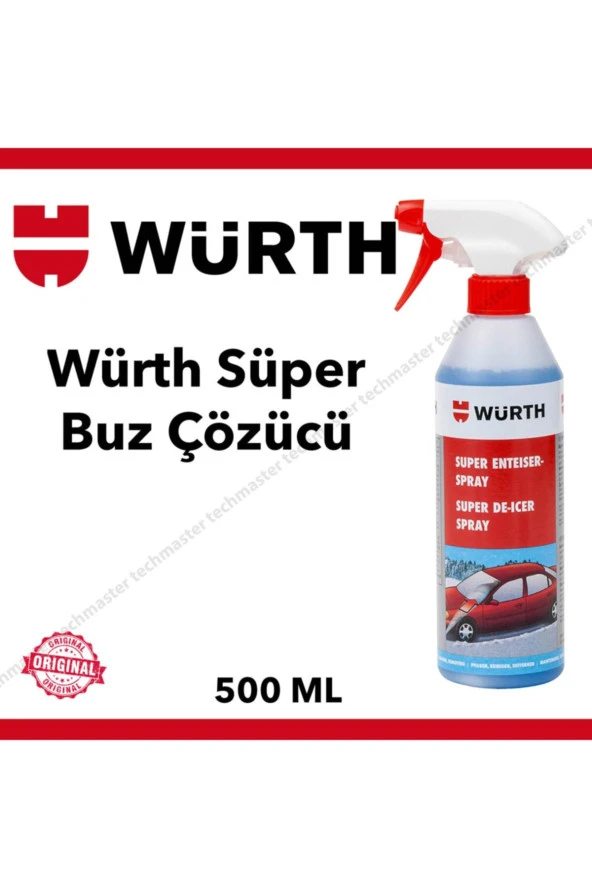 Würth Süper Buz Çözücü Sprey 500ml