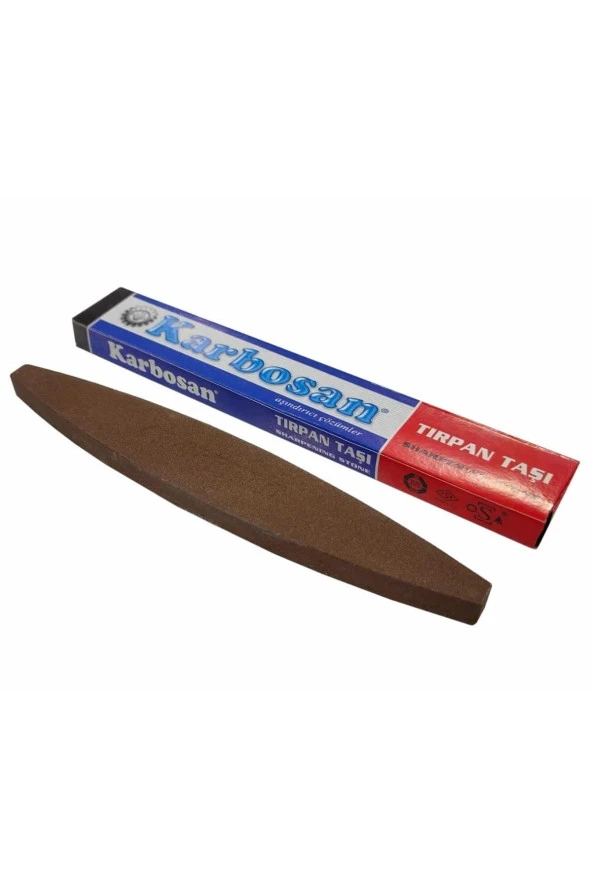 Tırpan Bileme Taşı 222x13x35mm Balta Orak Nacak Bileme