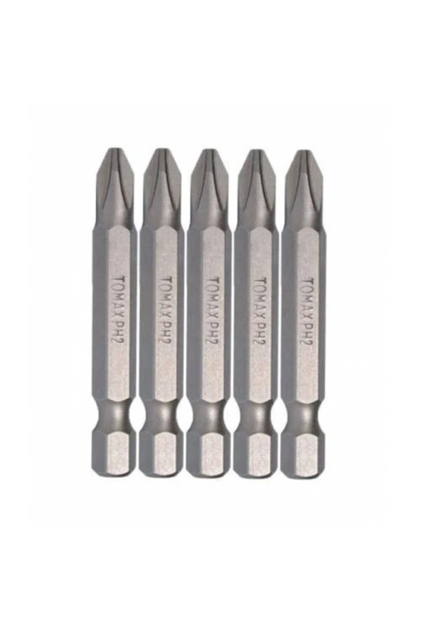 Ph2x50 Yıldız Bits Sıkma Vidalama Ucu 50mm-5 Adet