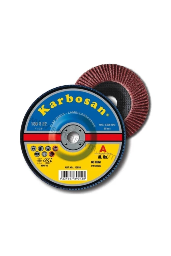 115X22 40 Kum Flap Disk Zımpara ürün görseli