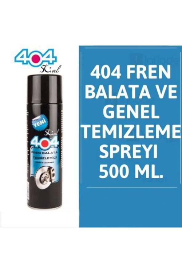 404 Fren Balata Ses Kesici Temizleme Spreyi 500 Ml ürün görseli
