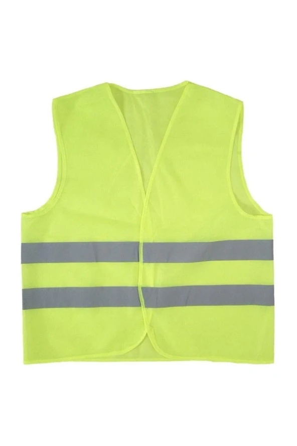 ikaz Yeleği Yeşil Işçi Reflektörlü ürün görseli