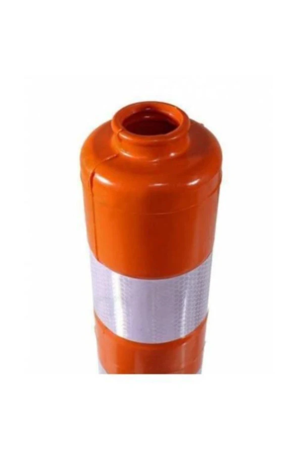 Delinatör Plastik Trafik Otopark Yol Duba Ucuz Koni Huni Güvenlik Yol Bariyeri Delinatör 45 Cm - Resim 2