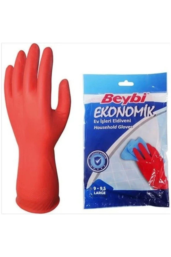 Beybi Ekonomik Bulaşık Eldiveni L Beden ürün görseli