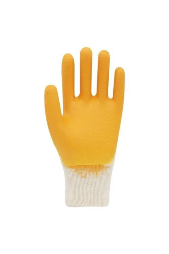 Beybi Kn350 Nitril Sarı Iş Eldiveni 12 Adet ürün görseli