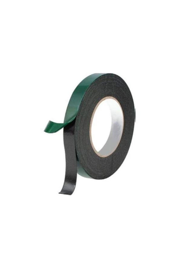 Çift Taraflı Köpük Bant 24 Mm X 10 Mt Siyah ürün görseli