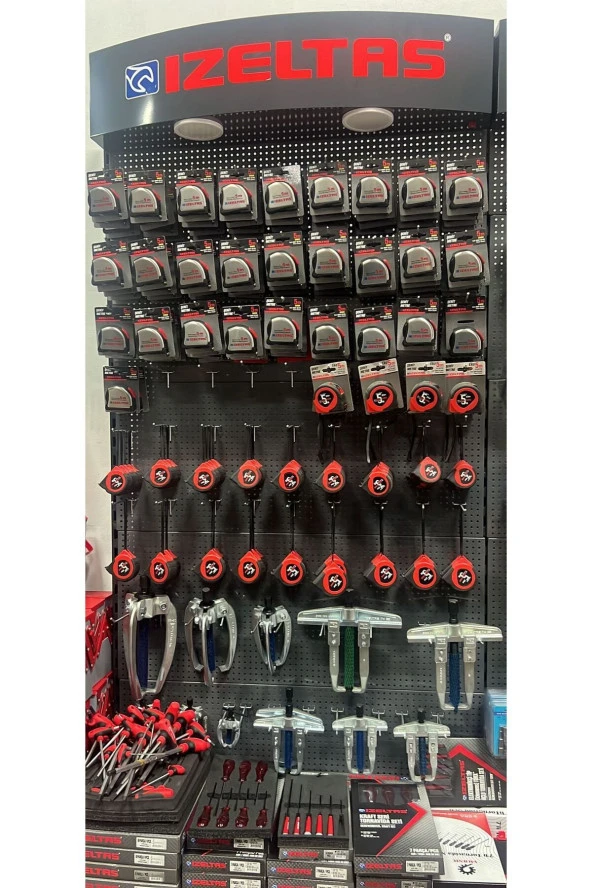 İzeltaş Krom Şerit Metre 5 Mt - Resim 3