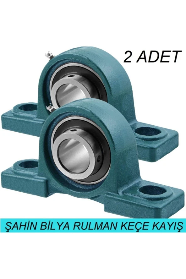 Ucp 208 Yataklı Rulman P208 Bilyalı Yatak 40mm Iç Ölçü (2.li Paket) ürün görseli