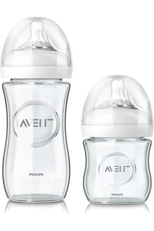 PHİLİPS AVENT Natural Cam Biberon Seti 2'li 240-120 ml