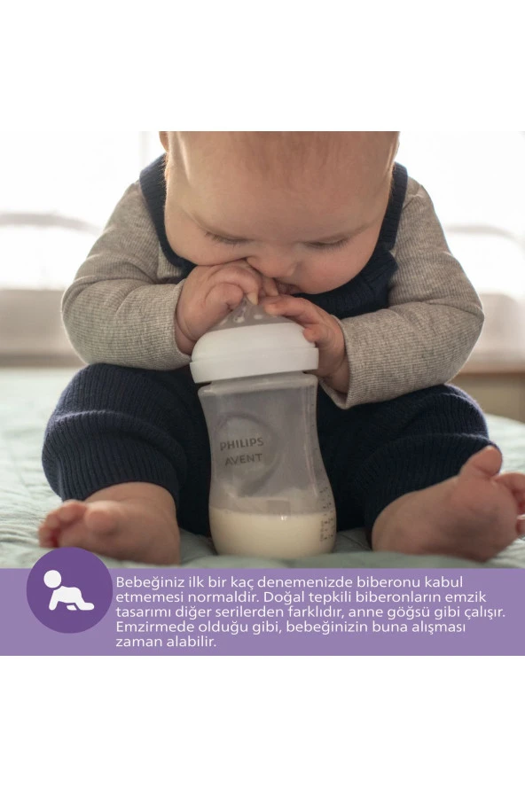 PHİLİPS AVENT Natural Response Doğal Tepkili Yenidoğan Hediye Seti - Cam Değildir. - 2