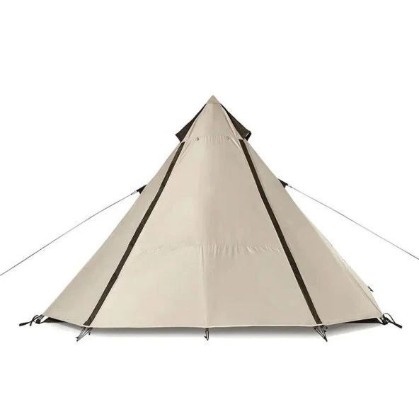 Naturehike Glamping 4 Kişilik Çift Katmanlı Otomatik Kurulum Piramid Çadır - 3