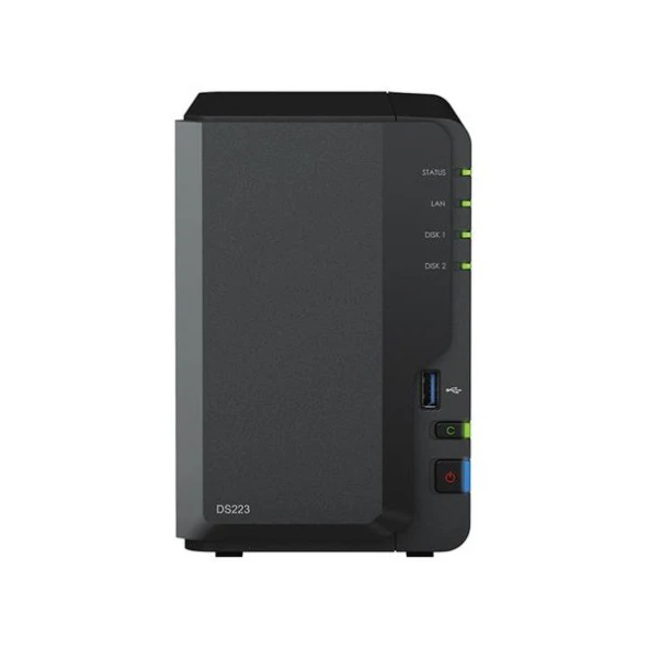 SYNOLOGY DS223 2 BAY 1xGLAN NAS DEPOLAMA ÜNİTESİ - 4