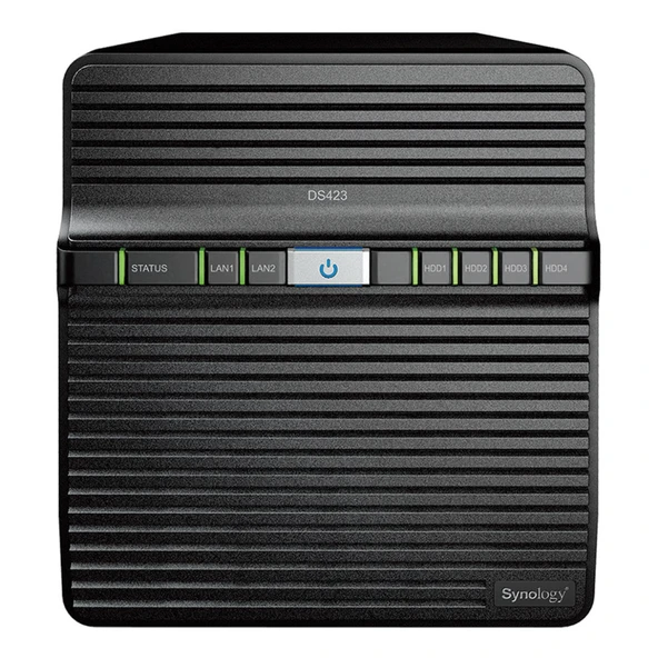 SYNOLOGY DS423 2GB 4 BAY 2xGLAN NAS DEPOLAMA ÜNİTESİ - Resim 2