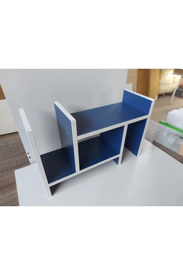 ÜNÜVAR KONSEPT Ayarlanabilir Kitaplık Masa Üstü Kitaplık Tezgah Üstü Düzenleyici Organizatör - Kolay Kurulum - Resim 5