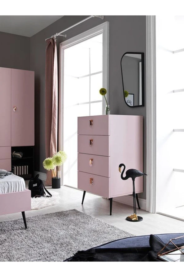 RENGARENK Flamıngo Şifonyer ürün görseli