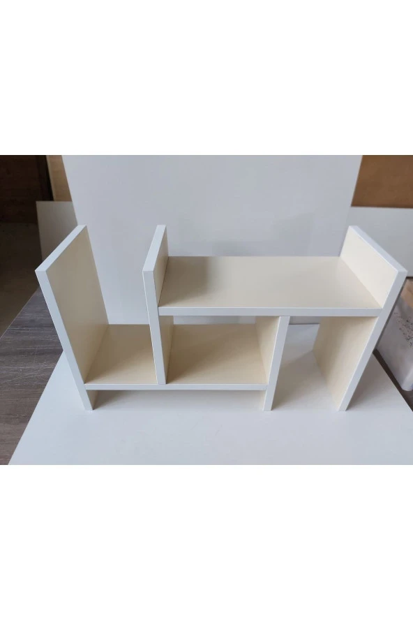 ÜNÜVAR KONSEPT Ayarlanabilir Kitaplık Masa Üstü Kitaplık Tezgah Üstü Düzenleyici Organizatör - Kolay Kurulum - Resim 3