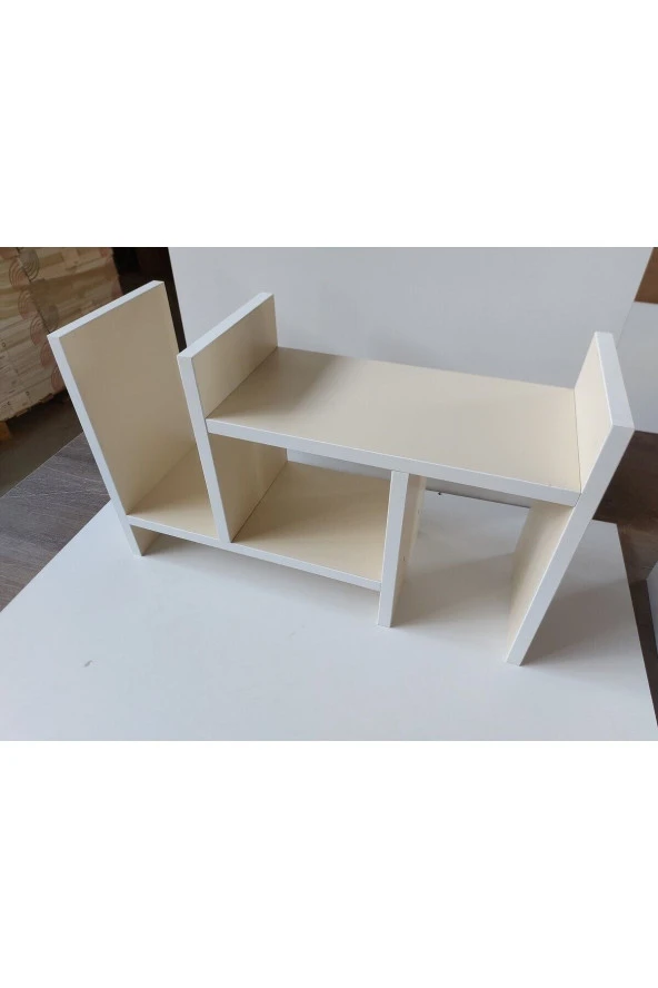 ÜNÜVAR KONSEPT Ayarlanabilir Kitaplık Masa Üstü Kitaplık Tezgah Üstü Düzenleyici Organizatör - Kolay Kurulum - Resim 5