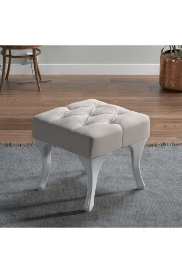 Ünüvar Konsept Puf Bench - Krem