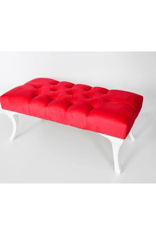 Ünüvar Konsept Puf Bench - Kırmızı