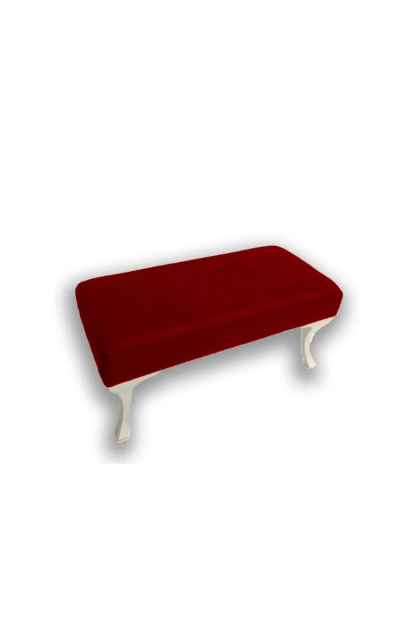 Ünüvar Konsept Puf Bench - Kırmızı 01