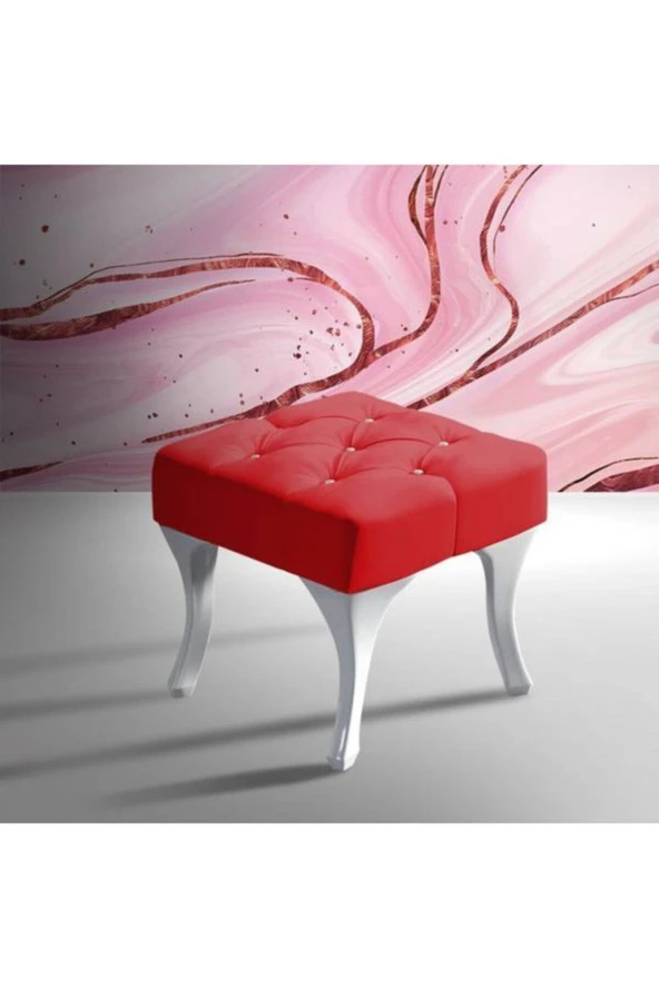 Ünüvar Konsept Puf Bench - Kırmızı