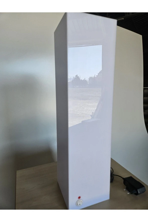 Ünüvar Konsept Beyaz Piramit Masa Lambası - 3