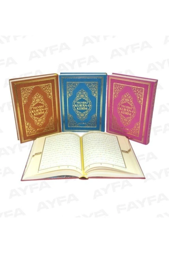 Ayfa Basın Yayın Tecvidli Kuranı Kerim Cami Boy - - 6