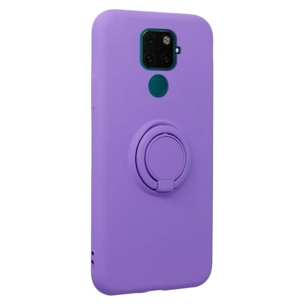 FitCase Huawei Mate 30 Lite Kılıf Viktor Ring Arka Kapak - 6