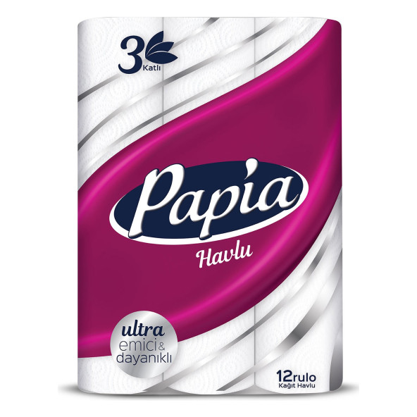 Papia Kağıt Havlu 12'li - 1