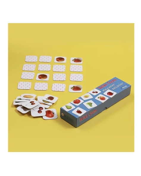 Meyveler ve Sebzeler Bellek Oyunu Rege - 2