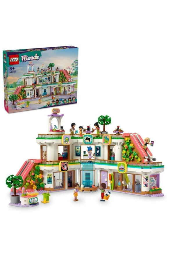 Lego Friends Heartlake City Alışveriş Merkezi 42604,Çocuklar İçin Sosyal Becerileri Geliştiren 1237 Parça Yapım Seti