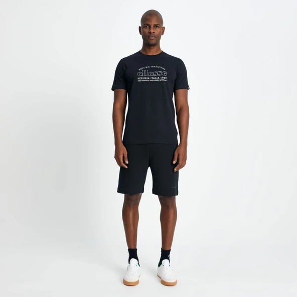 Ellesse Erkek Tişört Siyah EM181-BK - 4